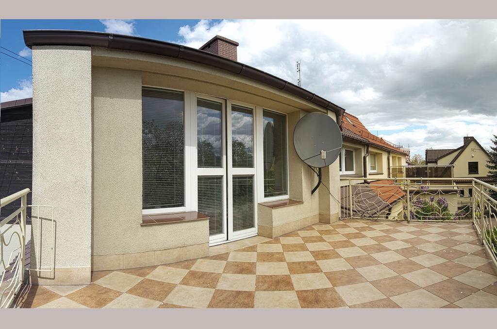 グダニスクSloneczny Apartament Z Balkonemアパートメント エクステリア 写真