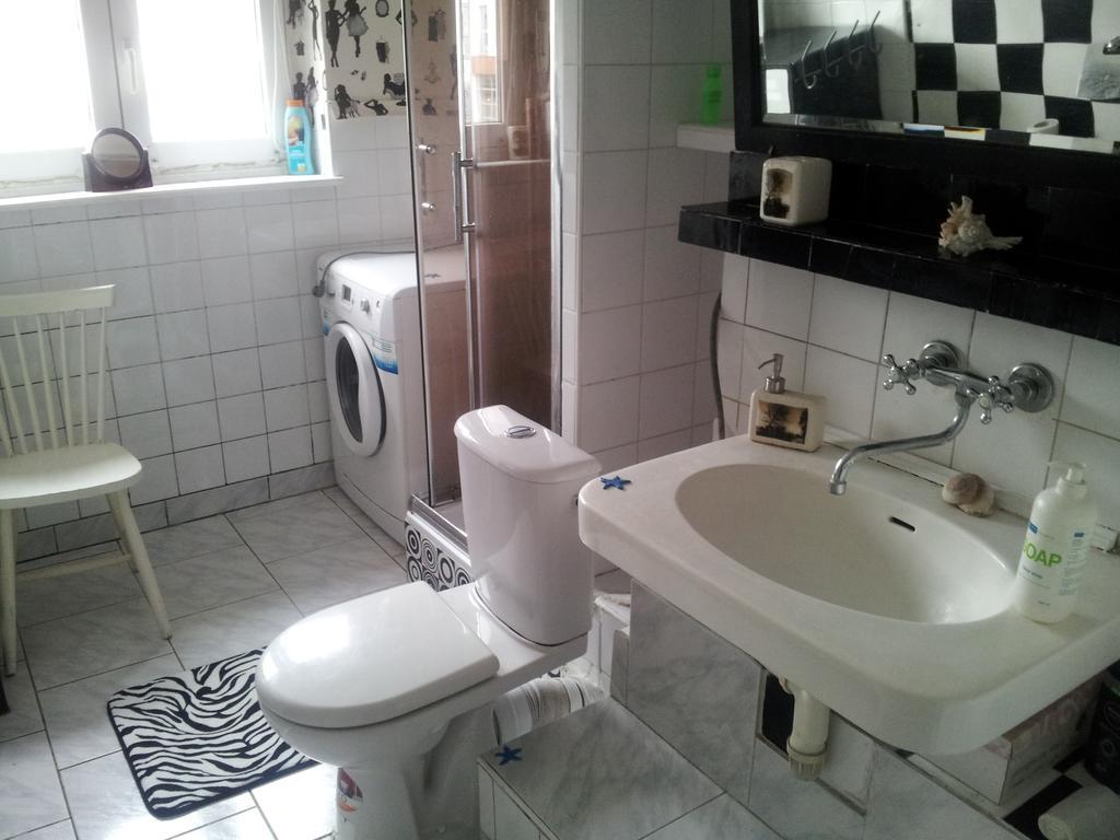 グダニスクSloneczny Apartament Z Balkonemアパートメント エクステリア 写真